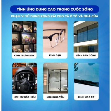 Xịt Rửa Kính LIBITU Chống Bám Nước, Loại Vết Ố Vàng, Bụi, Dầu, Cặn Canxi cho Gương Xe Máy và Ô Tô Giá 59.000đ 5