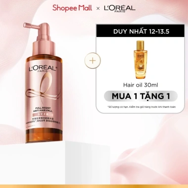 Xịt serum L'Oreal Full Resist Anti Hairfall 90ml Ngăn gãy rụng tóc, 299.000đ Xịt serum L'Oreal Full Resist Anti Hairfall 90ml Ngăn gãy rụng tóc, 299.000đ