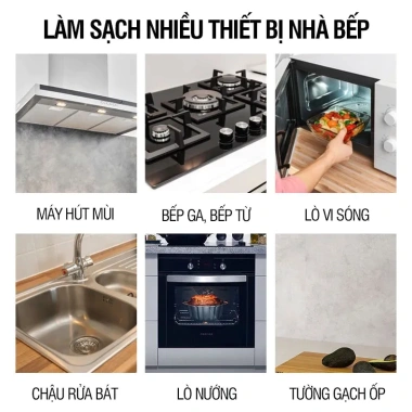 Xịt tẩy dầu mỡ CleanZ 450ml – Đánh bay vết bẩn cứng đầu trên tường bếp, lưới máy hút mùi, giá 86.900₫ 4