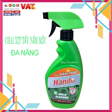 Xịt Tẩy Nấm Mốc Đa Năng 500ml - Tẩy Mốc Quần Áo, Sàn, Tường, Giá 42.900 VND 2