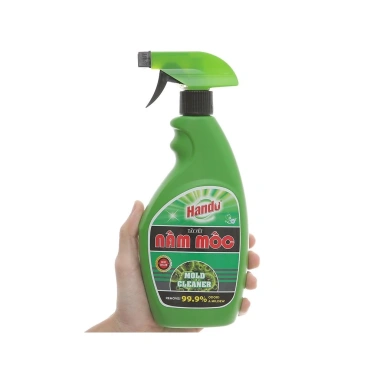 Xịt tẩy nấm mốc Hando 500ml - Giảm còn 55.000đ, sạch quần áo, chăn ga, sàn, tường