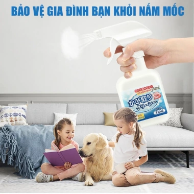Xịt tẩy nấm mốc tường Bashi 330ml Nhật - Silicone, thạch cao - 64.900 VND 8 Xịt tẩy nấm mốc tường Bashi 330ml Nhật - Silicone, thạch cao - 64.900 VND 8