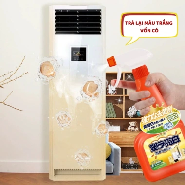 Xịt Tẩy Nhựa Ố Vàng 500ml - Tẩy Trắng Dụng Cụ Nhà Vệ Sinh BX16 Giá 99.900đ
