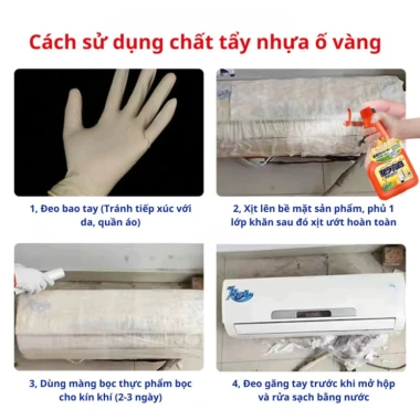 Xịt Tẩy Nhựa Ố Vàng 500ml - Tẩy Trắng Dụng Cụ Nhà Vệ Sinh BX16 Giá 99.900đ 6 Xịt Tẩy Nhựa Ố Vàng 500ml - Tẩy Trắng Dụng Cụ Nhà Vệ Sinh BX16 Giá 99.900đ 6