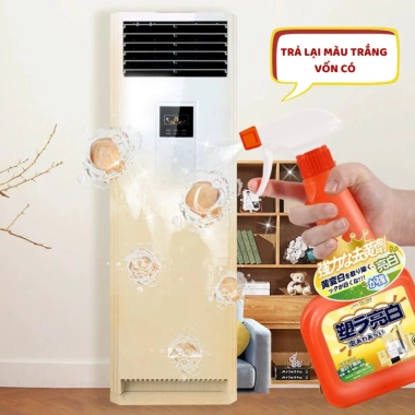 Xịt Tẩy Nhựa Ố Vàng 500ml - Tẩy Trắng, Loại Bỏ Vết Ố Nhanh, Viva Trend BX16