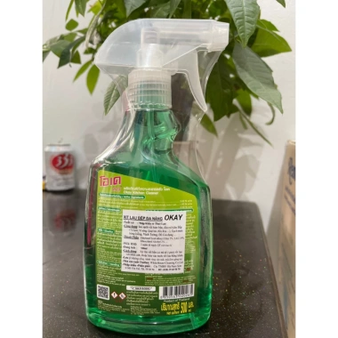 Xịt Tẩy Rửa Bếp và Lau Kính Đa Năng Okay 500ml Thái Lan - Giá 99.000đ Giảm Sốc 3