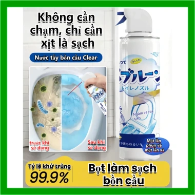 Xịt tẩy rửa bồn cầu bọt tuyết Nano Nhật Bản 500ml GREEN HOME CARE - Sạch nhanh, 99.000đ 4
