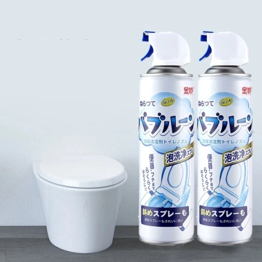 Xịt Tẩy Rửa Bồn Cầu Bọt Tuyết Nano Nhật Bản 500ml - Loại Bỏ Vi Khuẩn, Vết Ố Vàng, Giá 55.000đ 8