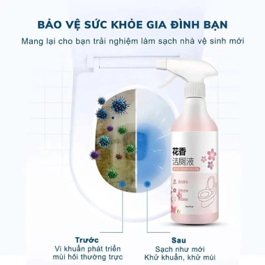 Xịt tẩy rửa bồn cầu Mr.Demi 500ml - Siêu sạch, khử khuẩn nhà tắm, bếp, 79.000₫ SKYCOM 4 Xịt tẩy rửa bồn cầu Mr.Demi 500ml - Siêu sạch, khử khuẩn nhà tắm, bếp, 79.000₫ SKYCOM 4