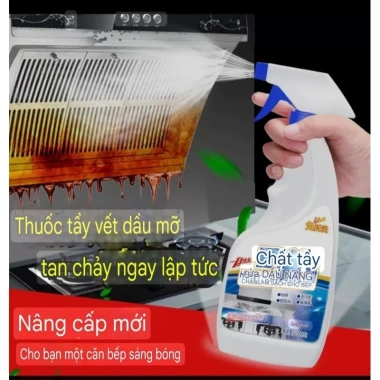 Xịt tẩy rửa đa năng 500ml - Đánh tan dầu mỡ, sạch máy hút mùi bếp ga, 40.000đ 3 Xịt tẩy rửa đa năng 500ml - Đánh tan dầu mỡ, sạch máy hút mùi bếp ga, 40.000đ 3