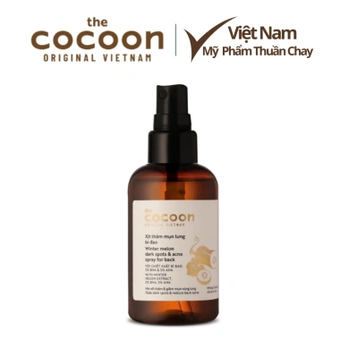 Xịt thâm mụn lưng bí đao Cocoon 140ml - Vegan, giảm giá 265k