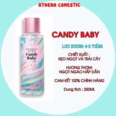 Xịt Thơm Body Mist 250ml Victoria Secret Candy Cake Sugar Fruit Giá 129.000 hương quyến rũ 10