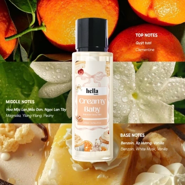 Xịt thơm body mist Hella Beauty 250ml hương nước hoa lưu hương lâu, an toàn cho da nhạy cảm, giảm giá 174k