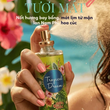 Xịt thơm cơ thể & quần áo Instyle 150ml - Hương lâu trôi, khử mùi, giá ưu đãi 69.000đ 2