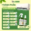 Xịt Thơm Khử Mùi Phòng Máy Lạnh, Điều Hòa TINHDAUSACHANH 100ml/500ml - Tinh Dầu Ẩm Mốc Hiệu Quả, 46.200đ 3