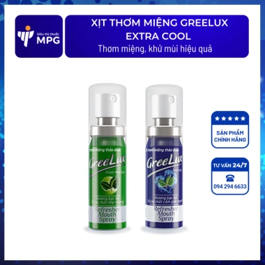 Xịt Thơm Miệng GREELUX EXTRA COOL Thảo Dược Chính Hãng Giảm 20% Chỉ 50k 2 Xịt Thơm Miệng GREELUX EXTRA COOL Thảo Dược Chính Hãng Giảm 20% Chỉ 50k 2