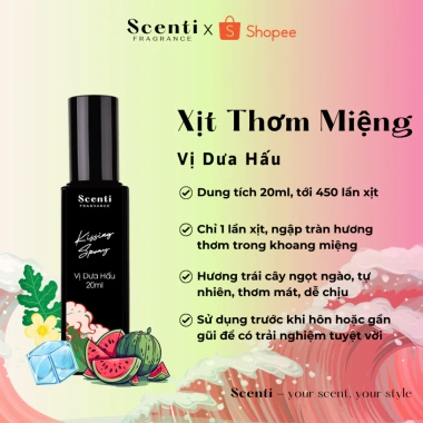 Xịt Thơm Miệng Kissing Spray Scenti 20ml Hương Trái Cây & Bạc Hà Tự Nhiên – Giảm giá, không cồn, hương thơm lâu dài, đặc biệt tăng tự tin, chỉ 33.000đ 8 Xịt Thơm Miệng Kissing Spray Scenti 20ml Hương Trái Cây & Bạc Hà Tự Nhiên – Giảm giá, không cồn, hương thơm lâu dài, đặc biệt tăng tự tin, chỉ 33.000đ 8