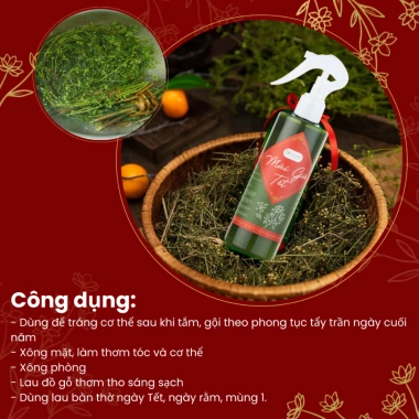 Xịt thơm Mùi Già Tết Bimore Xông mặt, thơm tóc, cơ thể, thanh tẩy, 229.000₫