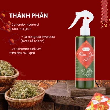 Xịt thơm Mùi Già Tết Bimore Xông mặt, thơm tóc, cơ thể, thanh tẩy, 229.000₫