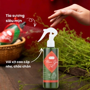 Xịt thơm Mùi Già Tết Bimore Xông mặt, thơm tóc, cơ thể, thanh tẩy, 229.000₫