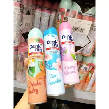 Xịt thơm phòng Denkmit hương hoa 300ml nhập khẩu Đức giá ưu đãi 115.000₫ giảm từ 141.450₫ 4 Xịt thơm phòng Denkmit hương hoa 300ml nhập khẩu Đức giá ưu đãi 115.000₫ giảm từ 141.450₫ 4