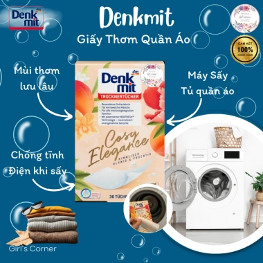 Xịt thơm phòng Denkmit hương hoa 300ml nhập khẩu Đức giá ưu đãi 115.000₫ giảm từ 141.450₫