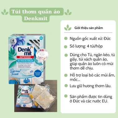 Xịt thơm phòng Denkmit hương hoa 300ml nhập khẩu Đức giá ưu đãi 115.000₫ giảm từ 141.450₫ 10 Xịt thơm phòng Denkmit hương hoa 300ml nhập khẩu Đức giá ưu đãi 115.000₫ giảm từ 141.450₫ 10