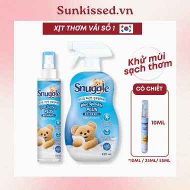Xịt thơm quần áo Snuggle Hàn Quốc 6 mùi - Giá chỉ 38.900₫, giảm so với 49.792₫