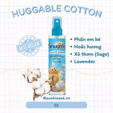 Xịt thơm quần áo Snuggle Hàn Quốc 6 mùi - Giá chỉ 38.900₫, giảm so với 49.792₫