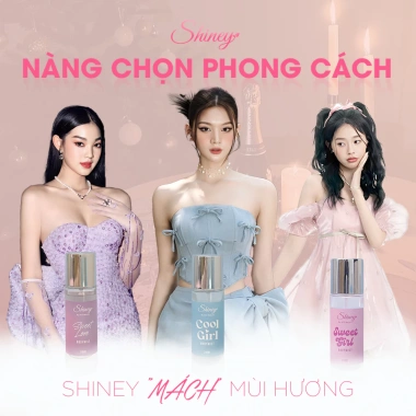 Xịt thơm Shiney 30ml - Lưu hương lâu, hương ngọt ngào quyến rũ, chỉ 106.819₫