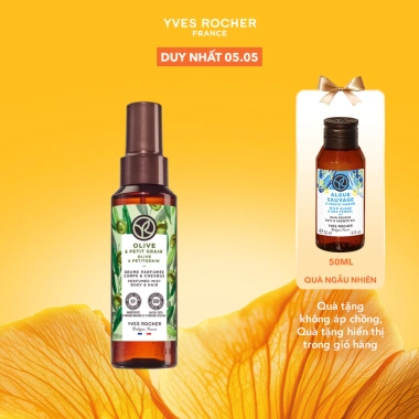 Xịt Thơm Toàn Thân Yves Rocher Olive 100ml - Hương Oliu Tươi Mát, Giảm Giá 342k