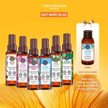 Xịt thơm tóc & cơ thể Yves Rocher 100ml đa dạng mùi hương, giá 342.000đ giảm sâu
