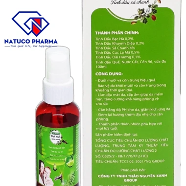 Xịt tinh dầu MOSKIL chống muỗi thảo dược an toàn cho trẻ em và người lớn - Chai 50ml - Giá chỉ 39.000₫ 3
