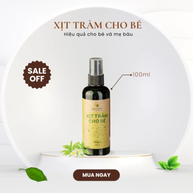 Xịt tinh dầu tràm Hoa Nén 100ml - Đuổi muỗi, giảm hăm tã, rôm sảy, mẩn ngứa, 89.000đ 3