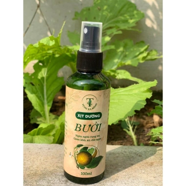 Xịt tóc Thảo Dược Vỏ Bưởi 100ml - Tinh Dầu Bưởi giúp mọc tóc, dày tóc, 79.000đ 3 Xịt tóc Thảo Dược Vỏ Bưởi 100ml - Tinh Dầu Bưởi giúp mọc tóc, dày tóc, 79.000đ 3