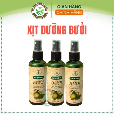 Xịt tóc Thảo Dược Vỏ Bưởi 100ml - Tinh dầu bưởi mọc tóc, dày tóc - Chỉ 75.000₫