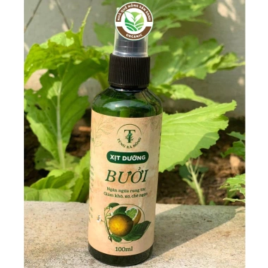 Xịt tóc Thảo Dược Vỏ Bưởi 100ml - Tinh dầu bưởi mọc tóc, dày tóc - Chỉ 75.000₫