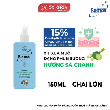 Xịt và Kem Chống Muỗi Mentholatum Remos 70ml/150ml/70g – Giá 39.000, Diệt Côn Trùng Nhanh, Bảo Vệ Gia Đình 5 Xịt và Kem Chống Muỗi Mentholatum Remos 70ml/150ml/70g – Giá 39.000, Diệt Côn Trùng Nhanh, Bảo Vệ Gia Đình 5