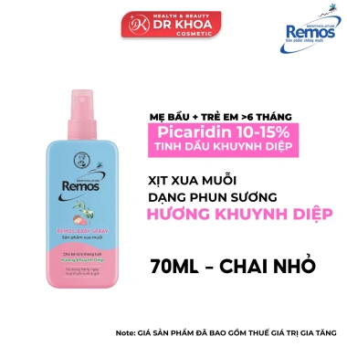Xịt và Kem Chống Muỗi Mentholatum Remos 70ml/150ml/70g – Giá 39.000, Diệt Côn Trùng Nhanh, Bảo Vệ Gia Đình 9 Xịt và Kem Chống Muỗi Mentholatum Remos 70ml/150ml/70g – Giá 39.000, Diệt Côn Trùng Nhanh, Bảo Vệ Gia Đình 9