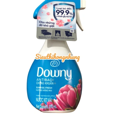 Xịt Vải Downy Khử Mùi Kháng Khuẩn 370ml Giá chỉ 93.000 VNĐ giảm tới 18% 10