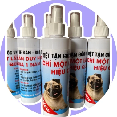 Xịt Ve Bọ Rận & Bọ Nhảy 250ml cho Chó Mèo - Diệt Ký Sinh Trùng Nhanh, Giá 68.900 4