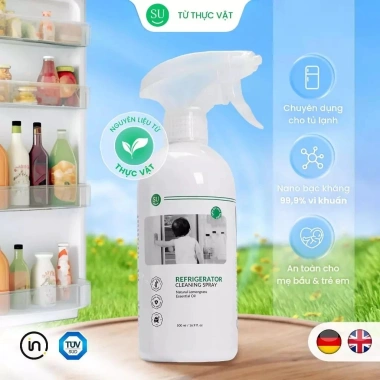 Xịt Vệ Sinh Đa Năng SU X5 CLEAN 500ml – Sạch Dầu Mỡ, Khử Mùi Bếp & Tủ Lạnh 100% Tự Nhiên An Toàn – Giá 69.000 VND 2