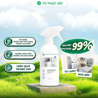 Xịt Vệ Sinh Đa Năng SU X5 CLEAN 500ml – Sạch Dầu Mỡ, Khử Mùi Bếp & Tủ Lạnh 100% Tự Nhiên An Toàn – Giá 69.000 VND 7