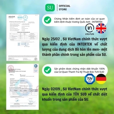 Xịt Vệ Sinh Đa Năng SU X5 CLEAN 500ml – Sạch Dầu Mỡ, Khử Mùi Bếp & Tủ Lạnh 100% Tự Nhiên An Toàn – Giá 69.000 VND 8