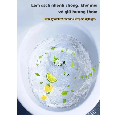 Xịt vệ sinh nhà tắm chanh - Tẩy cặn, sạch bồn cầu, kính, tẩy vết bẩn, giá chỉ 46.500₫