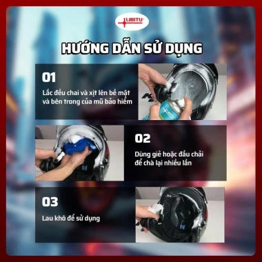 Xịt Vệ Sinh Nón Bảo Hiểm LIBITU 500ml - Diệt Khuẩn, Khử Mùi, Dưỡng Da Lót, Áp Lực Mạnh, Làm Sạch Sâu Giá 79.000 VND 4