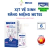 Xịt vệ sinh răng miệng Wetee cho bé 6 tháng, không Fluor, vị ngọt xylitol, nuốt được - Giá 169.000đ