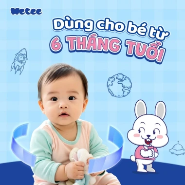 Xịt vệ sinh răng miệng Wetee vị ngọt, nuốt được - An toàn cho bé từ 6 tháng, giá 159.000 VND 3