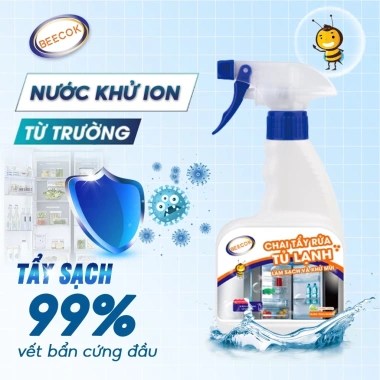 Xịt Vệ Sinh Tủ Lạnh Beecok 500ml Hương Chanh Dung Tích - Làm Sạch Tủ Lạnh, Lò Nướng, Bếp Từ, Giá 130.000 9