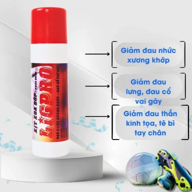 Xịt Xoa Bóp Thảo Dược LIGPRO 200ml - Cổ Vai Gáy, Giảm Đau Xương Khớp, 145.000đ